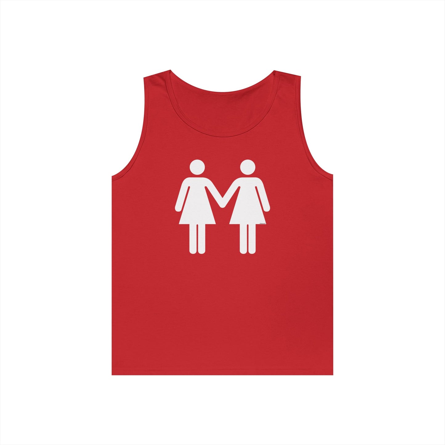 Lesbian Women Holding Hands LGBT Loose Dark Tank Top by TOOLOUD