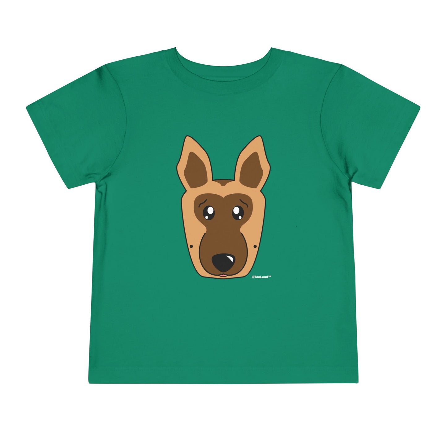 Cute German Shepherd Dog Toddler T-Shirt by TOOLOUD