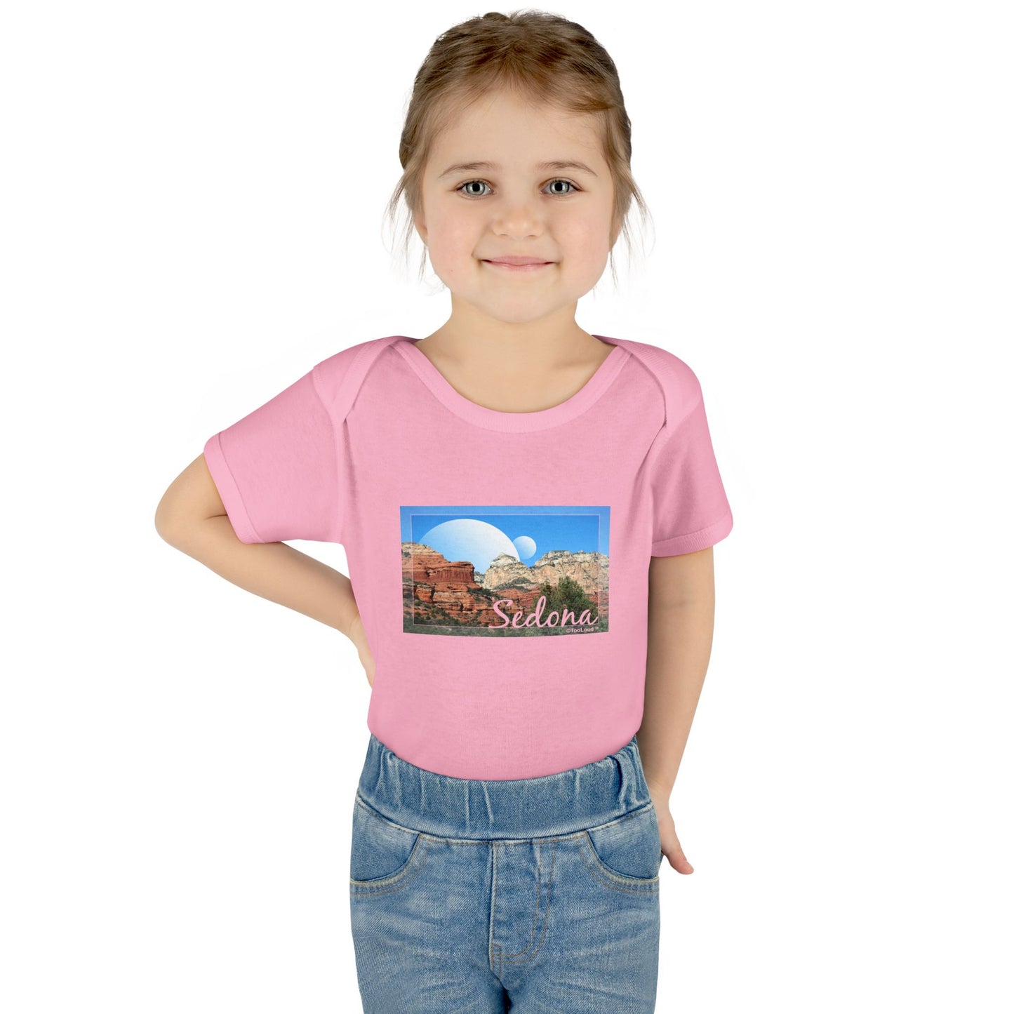 Abstract Sedona Baby Romper Bodysuit by TOOLOUD