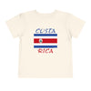 TOOLOUD Costa Rica Flag Toddler T-Shirt