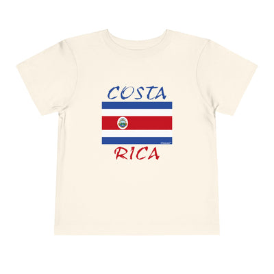 TOOLOUD Costa Rica Flag Toddler T-Shirt