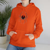 TooLoud Black Widow Spider Design Unisex Hoodie Sweatshirt