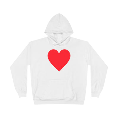 TOOLOUD Big Red Heart Valentine's Day Hoodie Sweatshirt – Romantic & Cozy Gift