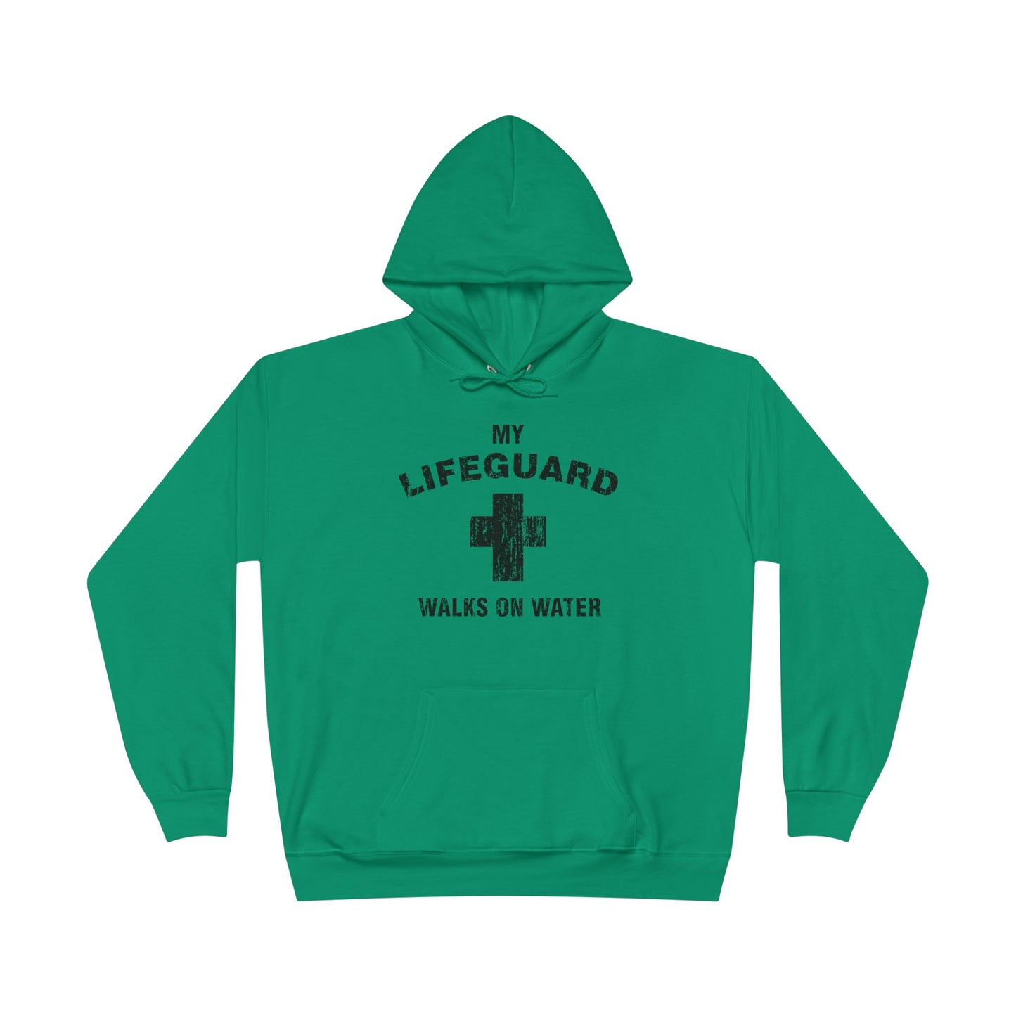 My Lifeguard Walks On Water Easter Pullover Hoodie Sweatshirt by TOOLOUD™