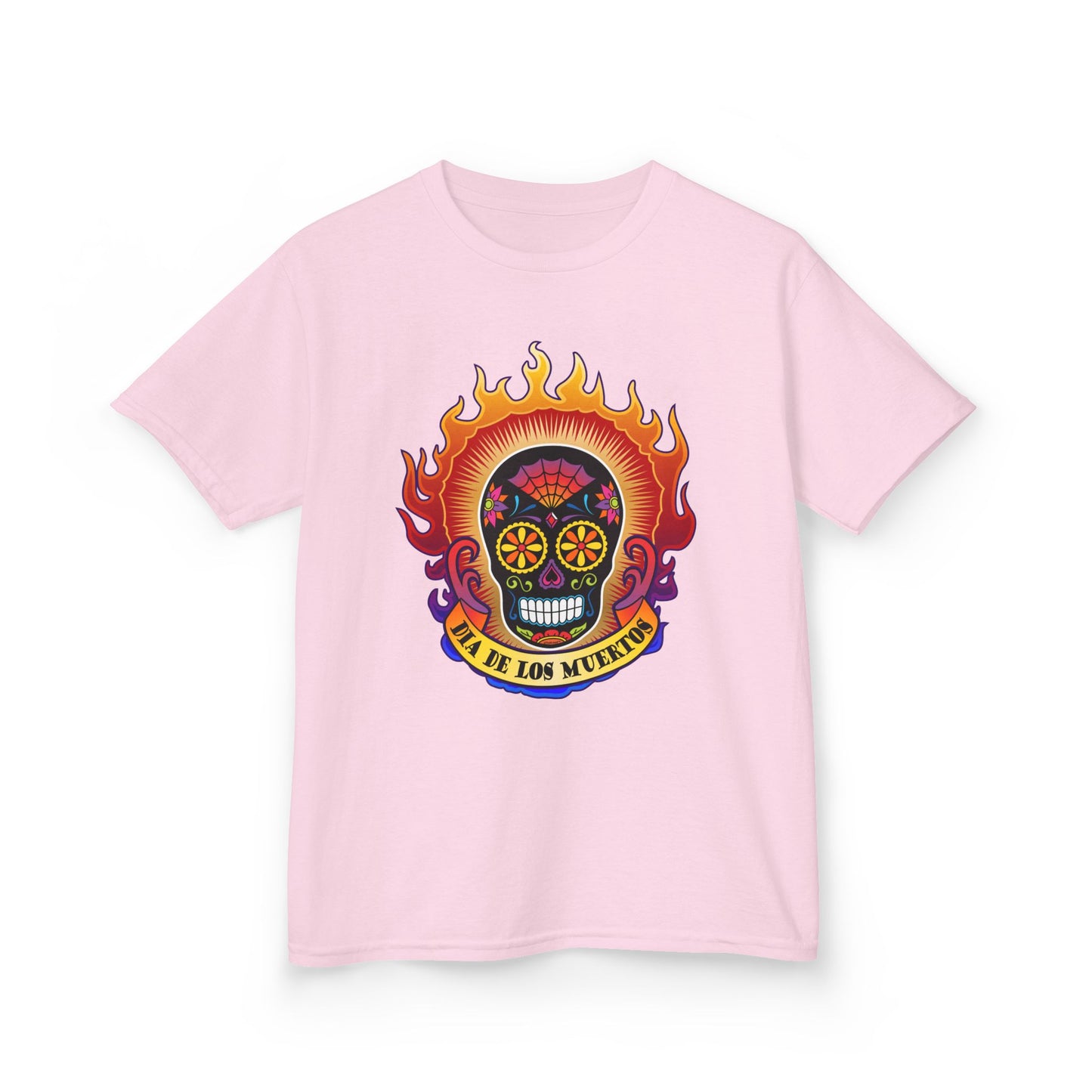 Dia de Los Muertos Sacred Calavera – Day of the Dead Children’s T-Shirt by TOOLOUD