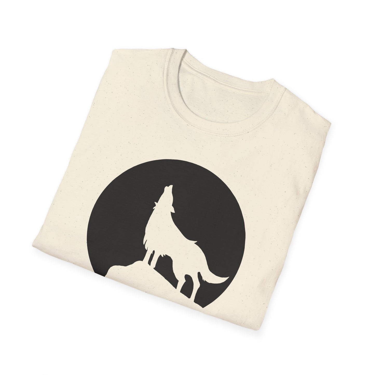 Wolf Howling at the Moon – Design #1 Women’s T-Shirt by TOOLOUD
