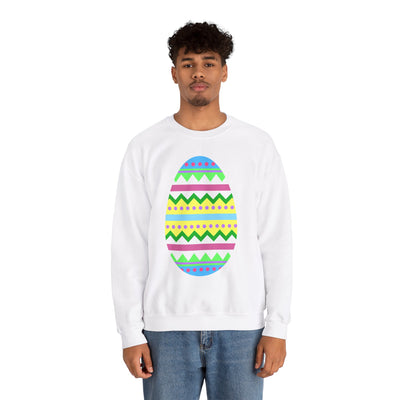 TOOLOUD Colorful Easter Egg Sweatshirt - Easter Theme