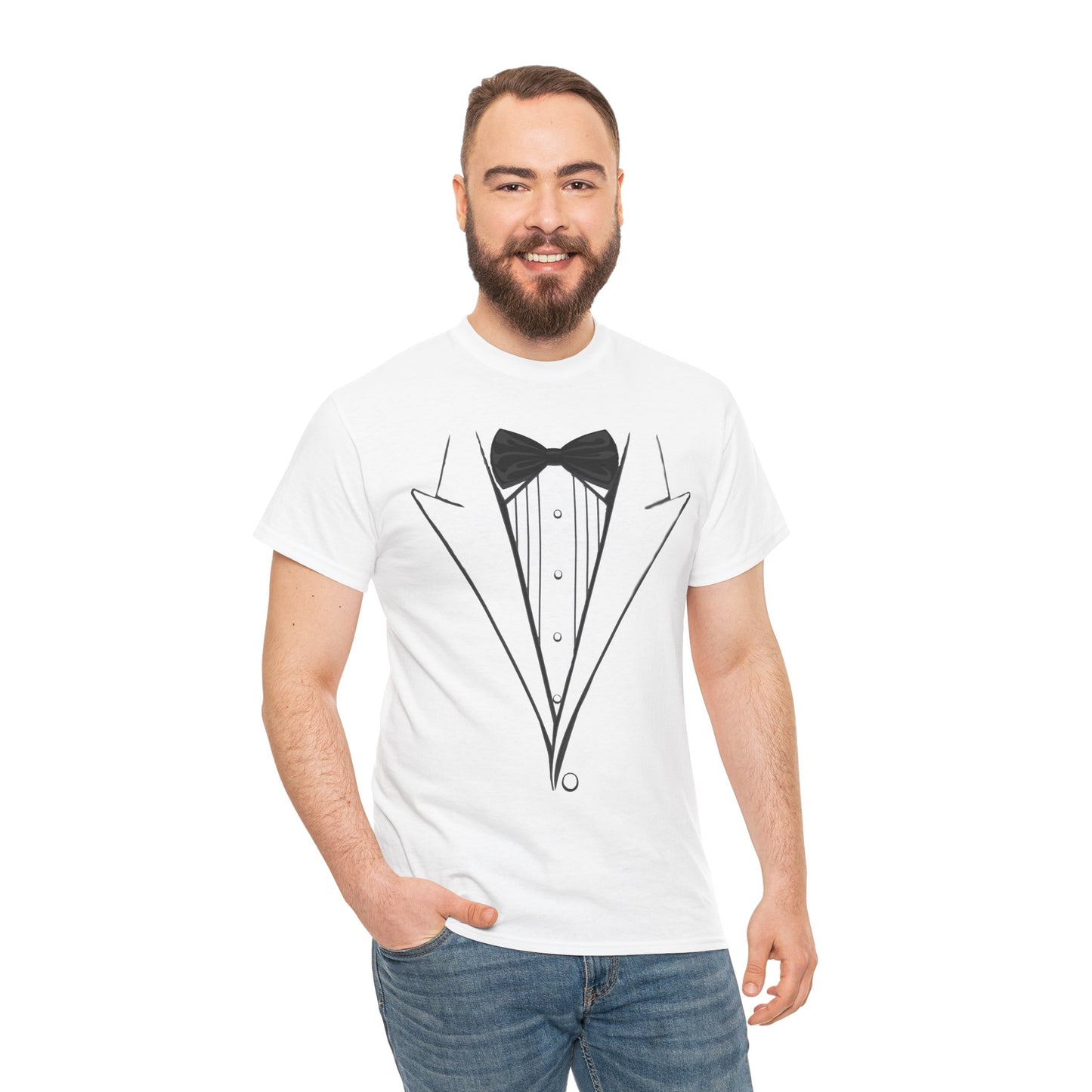 Tuxedo T-Shirt Adult Unisex by TOOLOUD