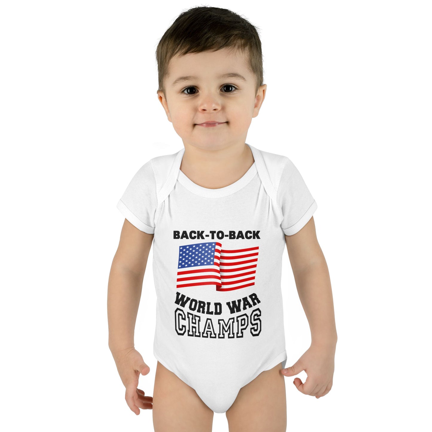 Back to Back World War Champs Infant Onesie by TOOLOUD
