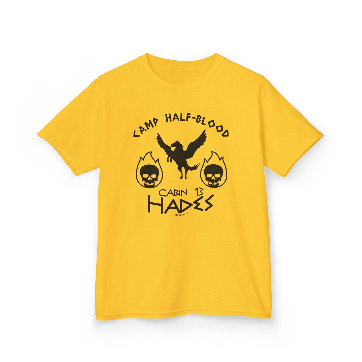 Cabin 13 Hades Half Blood Children’s T-Shirt by TOOLOUD