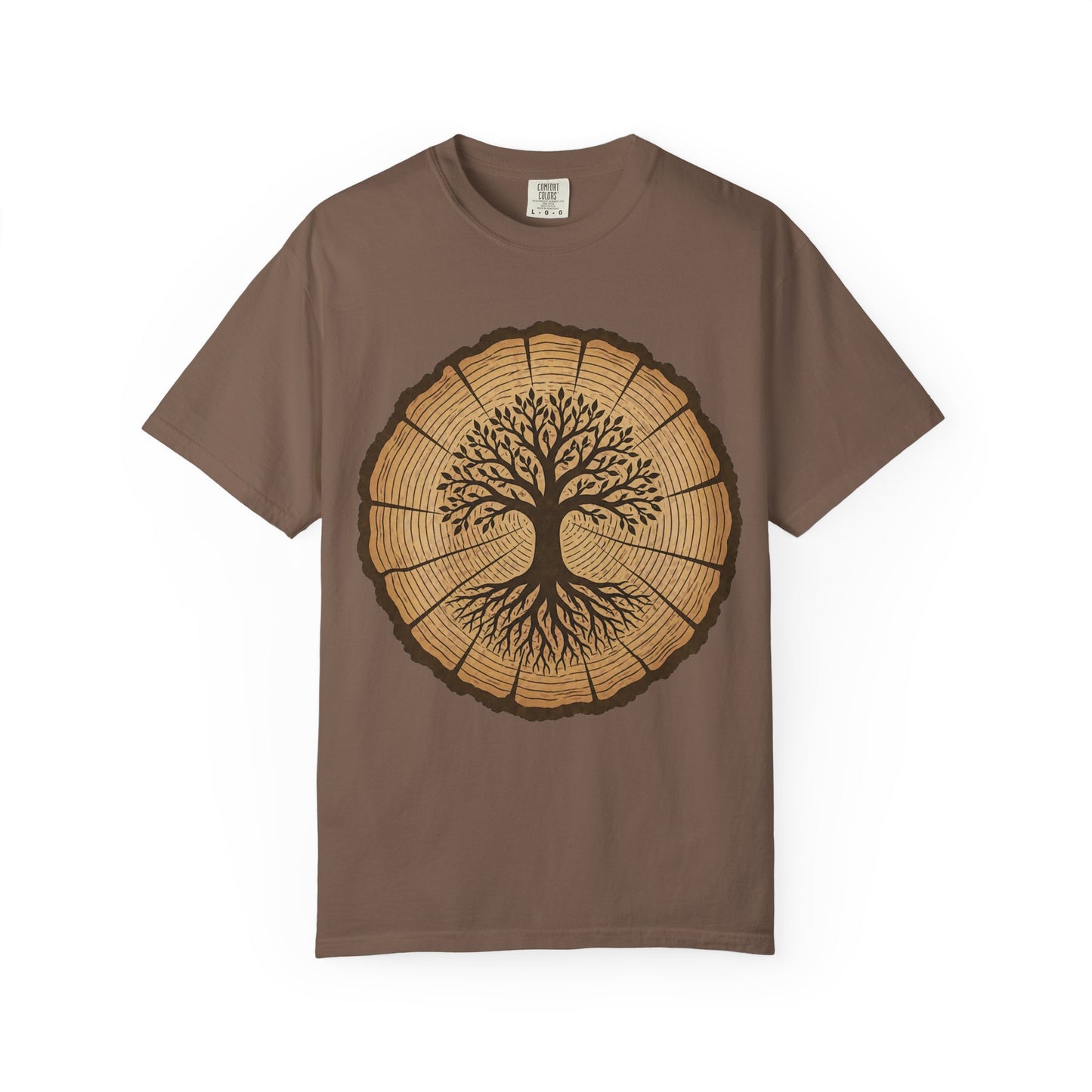 Tree Stump of Life – Unisex Garment-Dyed Adult T-Shirt