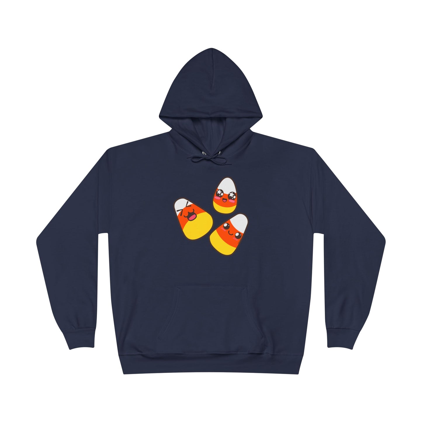 Cute Candy Corn Family Halloween Adult Hoodie Sweatshirt by TOOLOUD