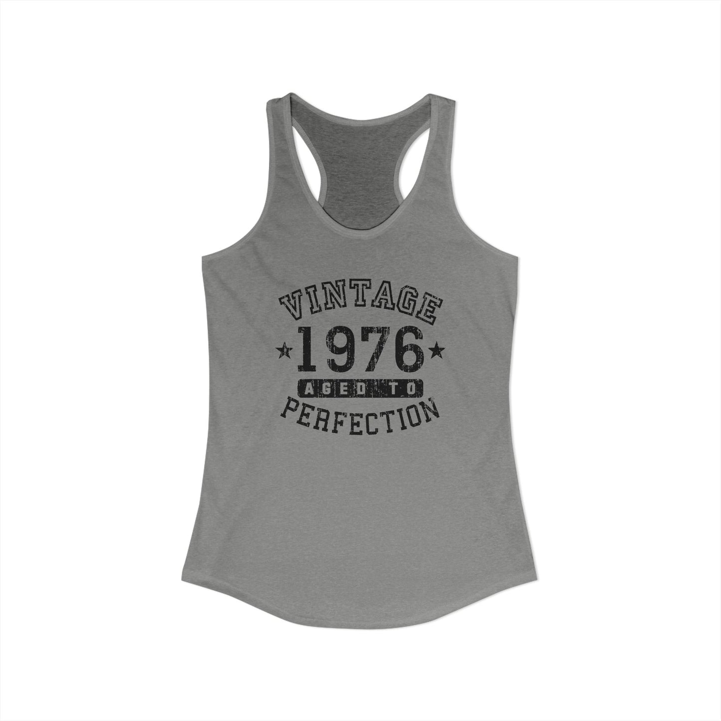 1976 – Vintage Birth Year Women’s Racerback Tank Top by TOOLOUD