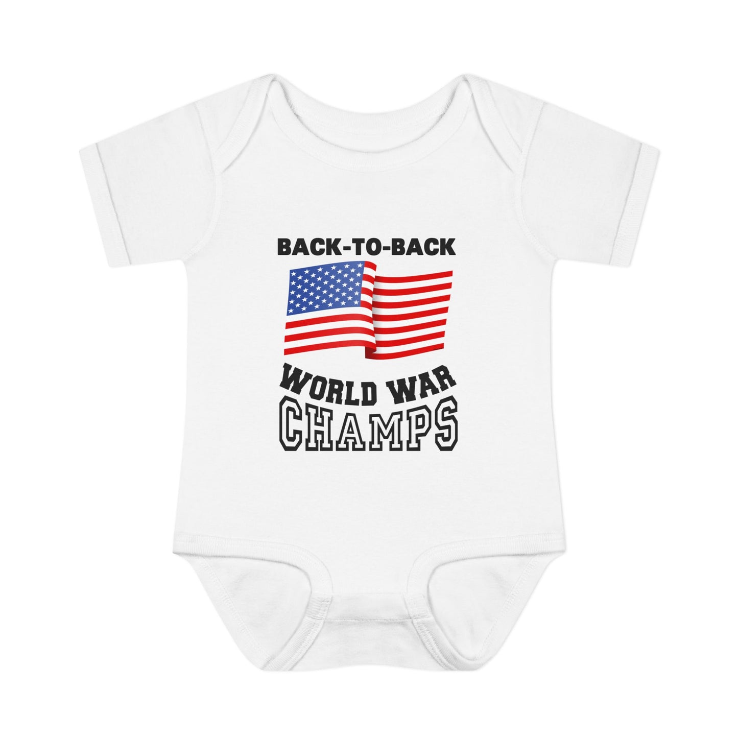 Back to Back World War Champs Infant Onesie by TOOLOUD