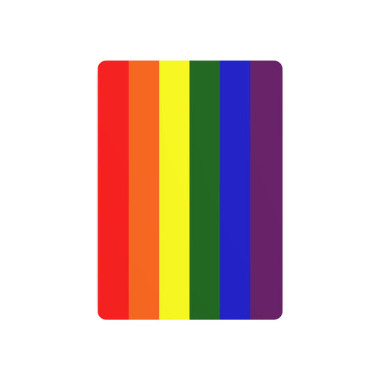 Rainbow Metal Art Print