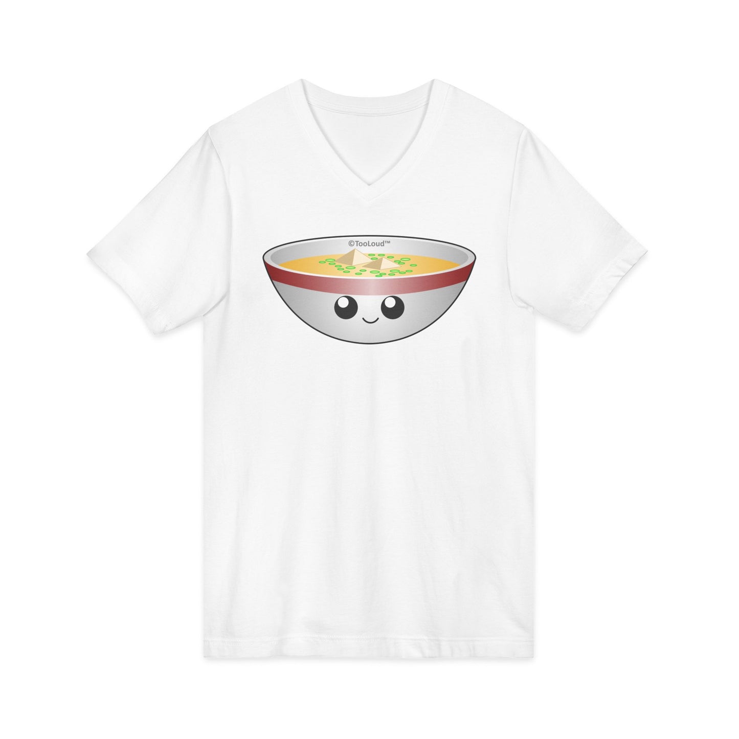 Unisex Jersey Short Sleeve V-Neck Tee