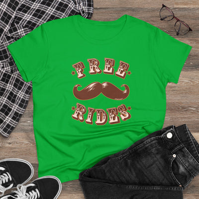 Free Mustache Rides Women's T-Shirt by TOOLOUD