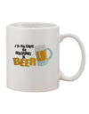 11 oz Coffee Mug for Beer Enthusiasts - Enhance Your Beverage Experience TooLoud-11 OZ Coffee Mug-TooLoud-White-Davson Sales