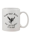 11 oz Coffee Mug for Camp Half-Blood Sons and Daughters - Expertly Crafted Drinkware TooLoud-11 OZ Coffee Mug-TooLoud-White-Davson Sales