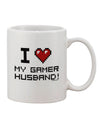 11 oz Coffee Mug for the Devoted Gamer Husband - TooLoud-11 OZ Coffee Mug-TooLoud-White-Davson Sales