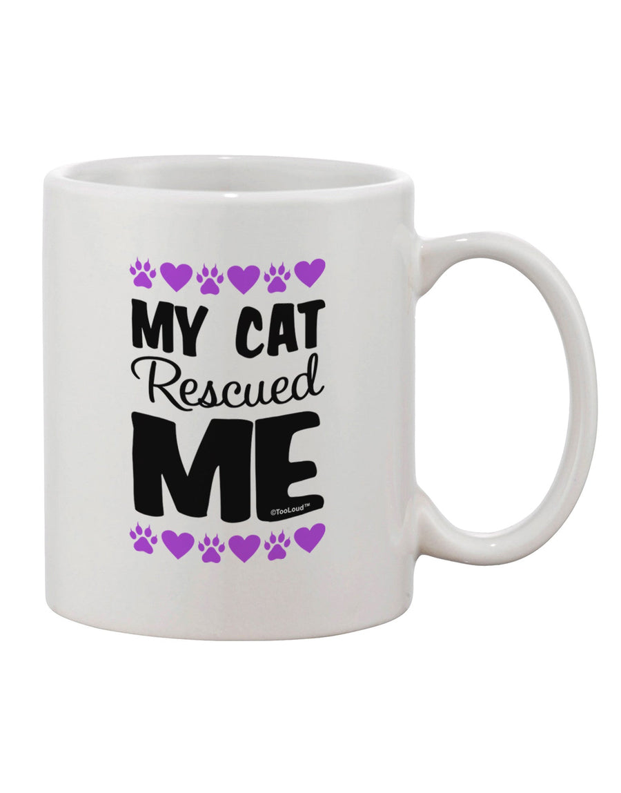 11 oz Coffee Mug - Perfect for Cat Lovers TooLoud-11 OZ Coffee Mug-TooLoud-White-Davson Sales