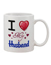 11 oz Coffee Mug - Perfect for Showing Love to Your Husband - TooLoud-11 OZ Coffee Mug-TooLoud-White-Davson Sales