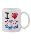 11 oz Coffee Mug - Perfect for Showing Your Love for Your Boyfriend - TooLoud-11 OZ Coffee Mug-TooLoud-White-Davson Sales