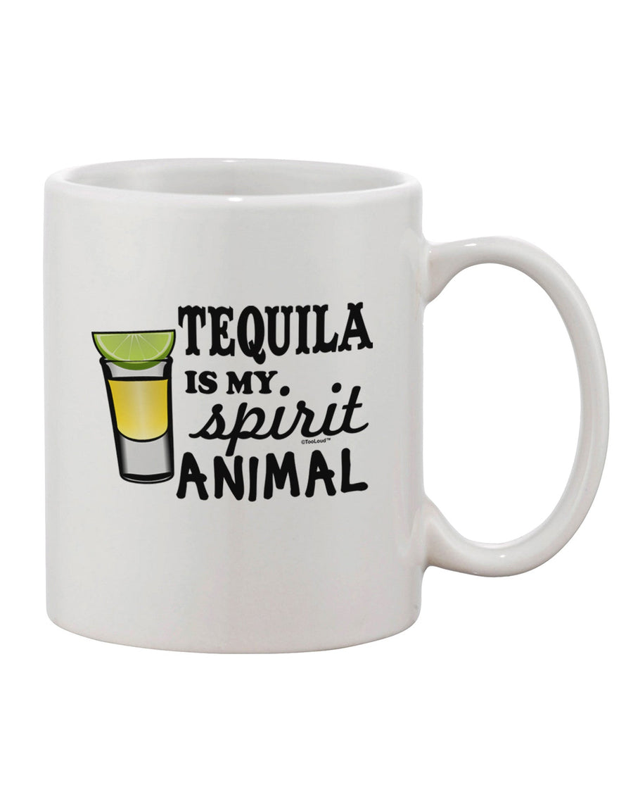 11 oz Coffee Mug - Perfect for Tequila Lovers TooLoud-11 OZ Coffee Mug-TooLoud-White-Davson Sales