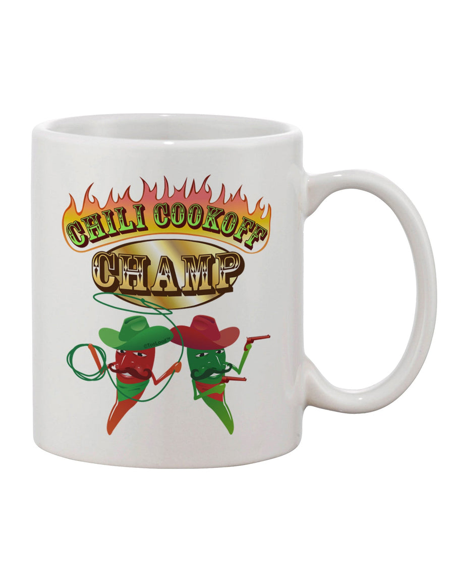 11 oz Coffee Mug - Perfect for the Cowboy Chili Cookoff Champ - TooLoud-11 OZ Coffee Mug-TooLoud-White-Davson Sales