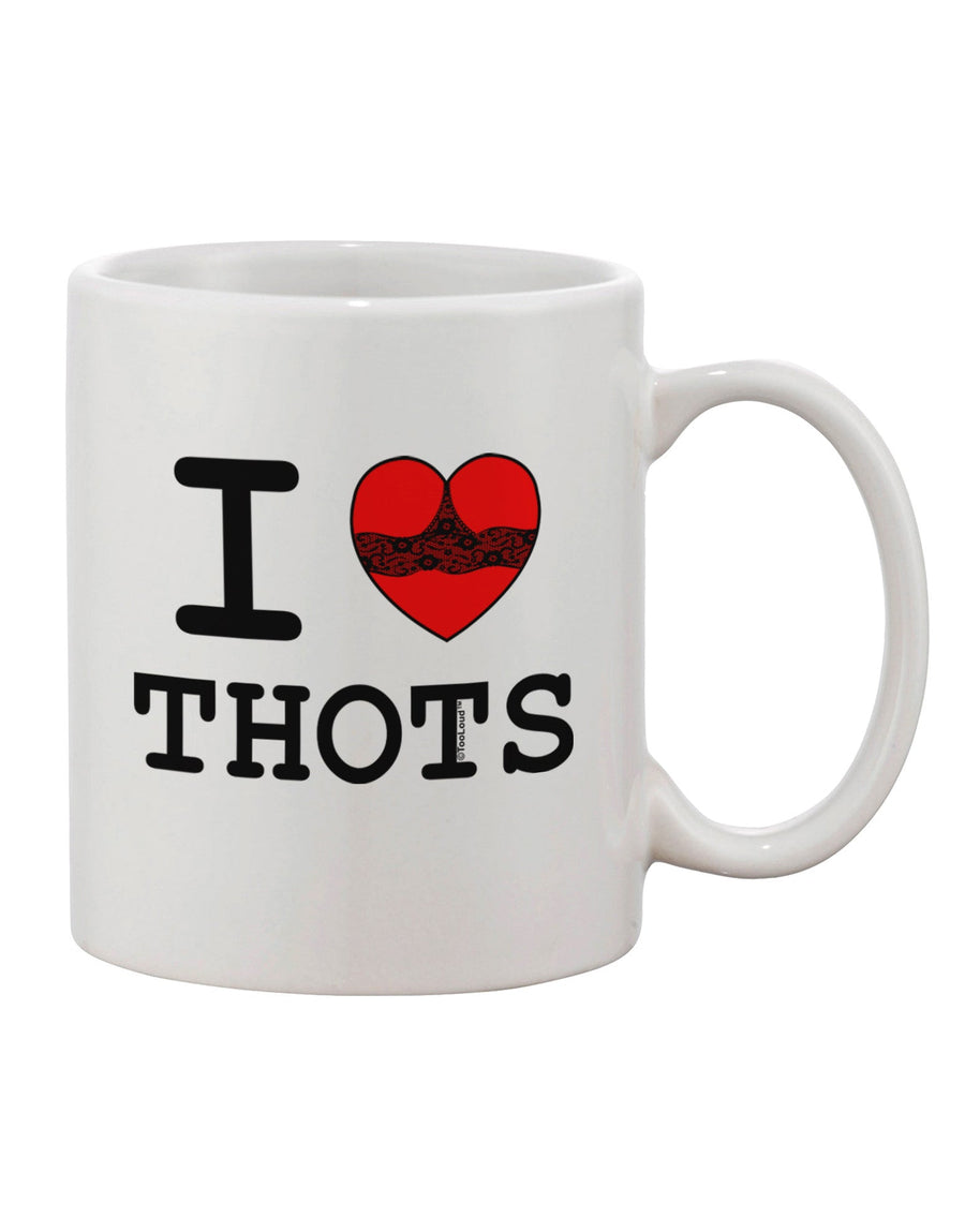 11 oz Coffee Mug - Perfect for THOTS Lovers - TooLoud-11 OZ Coffee Mug-TooLoud-White-Davson Sales