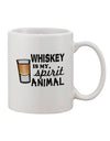 11 oz Coffee Mug - Perfect for Whiskey Enthusiasts-11 OZ Coffee Mug-TooLoud-White-Davson Sales