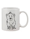 TooLoud Baby Bear Printed 11oz Coffee Mug