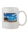 11 oz Coffee Mug with Colorado Landscape Ruins Print - Expertly Crafted Drinkware TooLoud-11 OZ Coffee Mug-TooLoud-White-Davson Sales