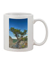 11 oz Coffee Mug with Colorado Landscape Tree Print - TooLoud-11 OZ Coffee Mug-TooLoud-White-Davson Sales