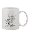 11 oz Coffee Mug with Gemini Constellation Print - TooLoud-11 OZ Coffee Mug-TooLoud-White-Davson Sales