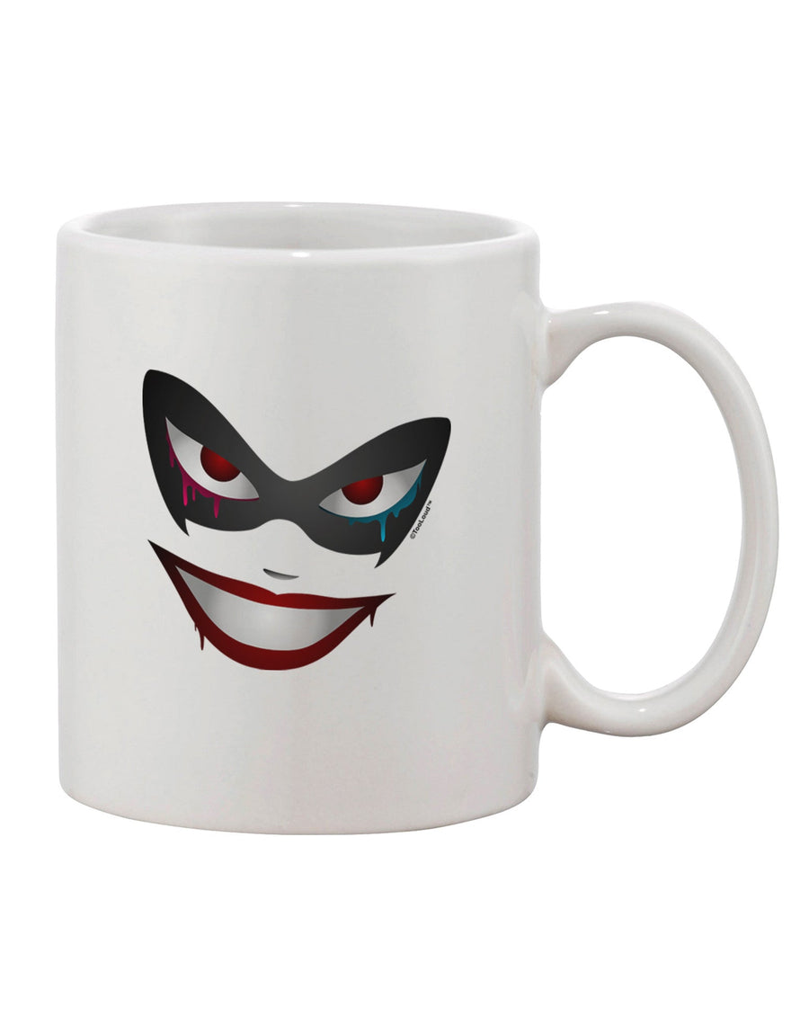 11 oz Coffee Mug with Lil Monster Mask Print - TooLoud-11 OZ Coffee Mug-TooLoud-White-Davson Sales