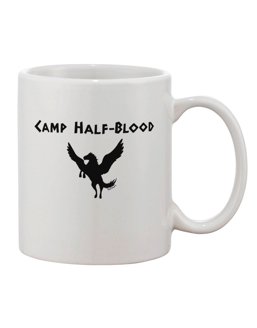 11 oz Coffee Mug with Pegasus Camp Half-Blood Print - Expertly Crafted Drinkware TooLoud-11 OZ Coffee Mug-TooLoud-White-Davson Sales