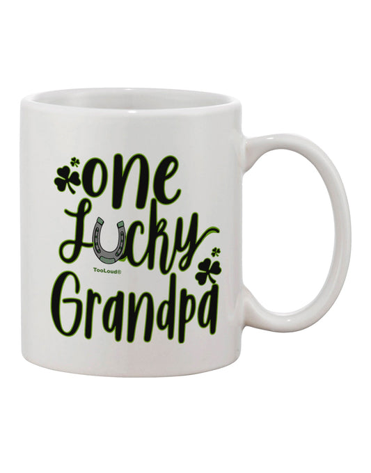 11 oz Coffee Mug with Shamrock Print - Expertly Crafted Drinkware-11 OZ Coffee Mug-TooLoud-Davson Sales