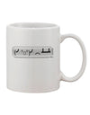 11 oz Coffee Mug with Table Flip Text Bubble Print - TooLoud-11 OZ Coffee Mug-TooLoud-White-Davson Sales
