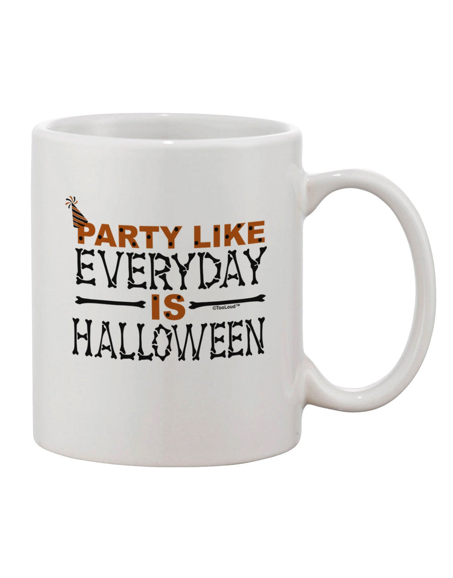 11 oz Everyday Is Halloween Printed Coffee Mug - TooLoud-11 OZ Coffee Mug-TooLoud-White-Davson Sales