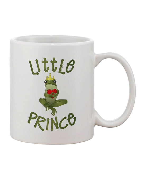 11 oz Little Prince Frog Printed Coffee Mug - TooLoud-11 OZ Coffee Mug-TooLoud-White-Davson Sales