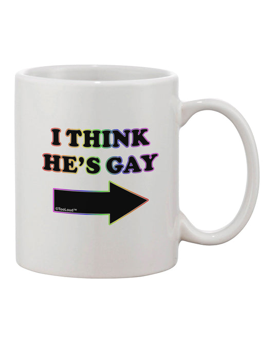 11 oz Printed Coffee Mug - Expertly Designed for LGBTQ+ Pride by TooLoud-11 OZ Coffee Mug-TooLoud-White-Davson Sales