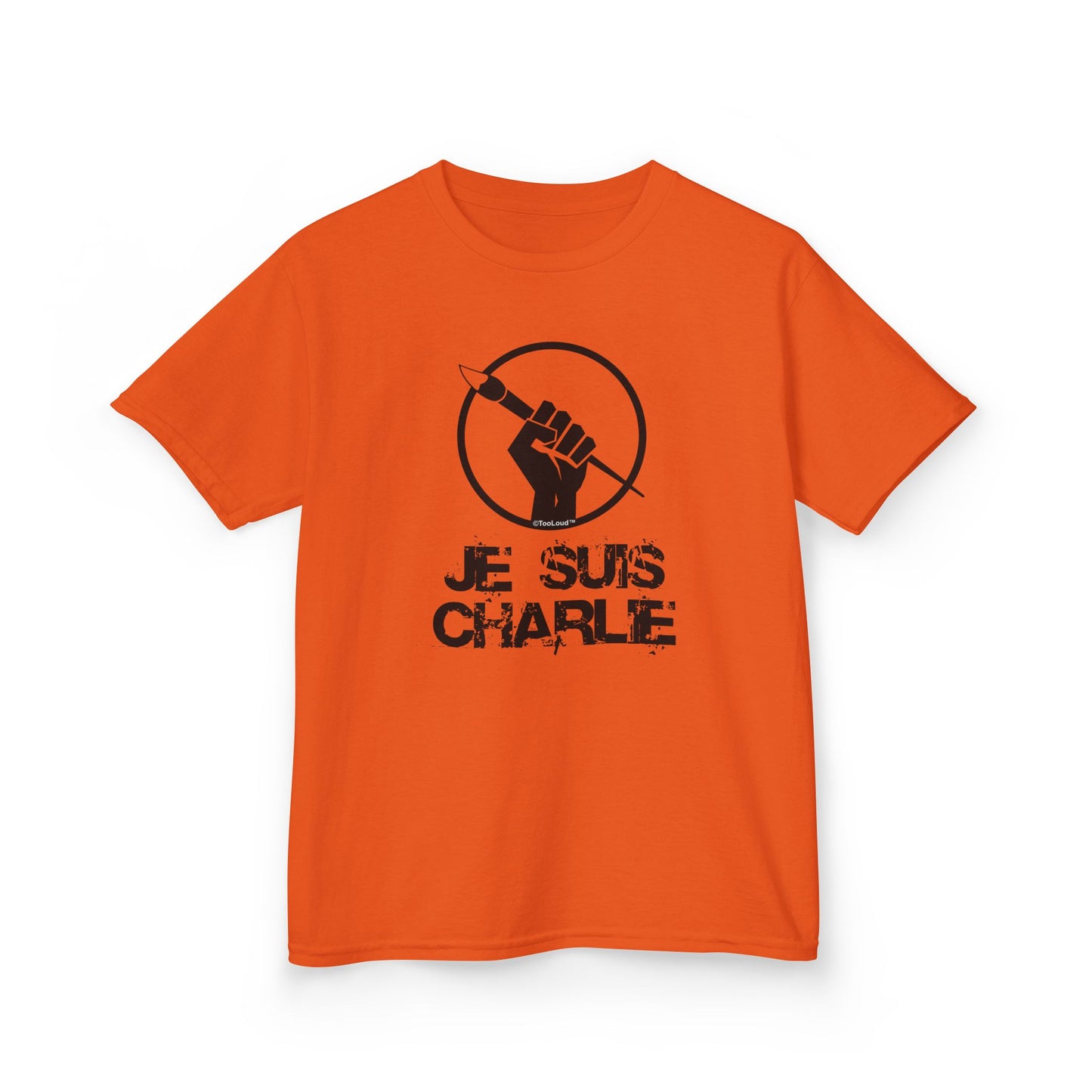 Je Suis Charlie Children's Heavy T-Shirt by TOOLOUD