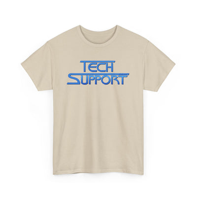 Tech Support Logo Unisex Cotton Tee T-Shirt by TOOLOUD