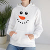 TOOLOUD Snowman Face Christmas Adult Unisex Hoodie Sweatshirt