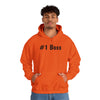 TooLoud #1 Boss Text - Boss Day Unisex Hoodie Sweatshirt