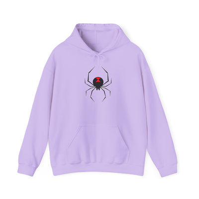 TooLoud Black Widow Spider Design Unisex Hoodie Sweatshirt