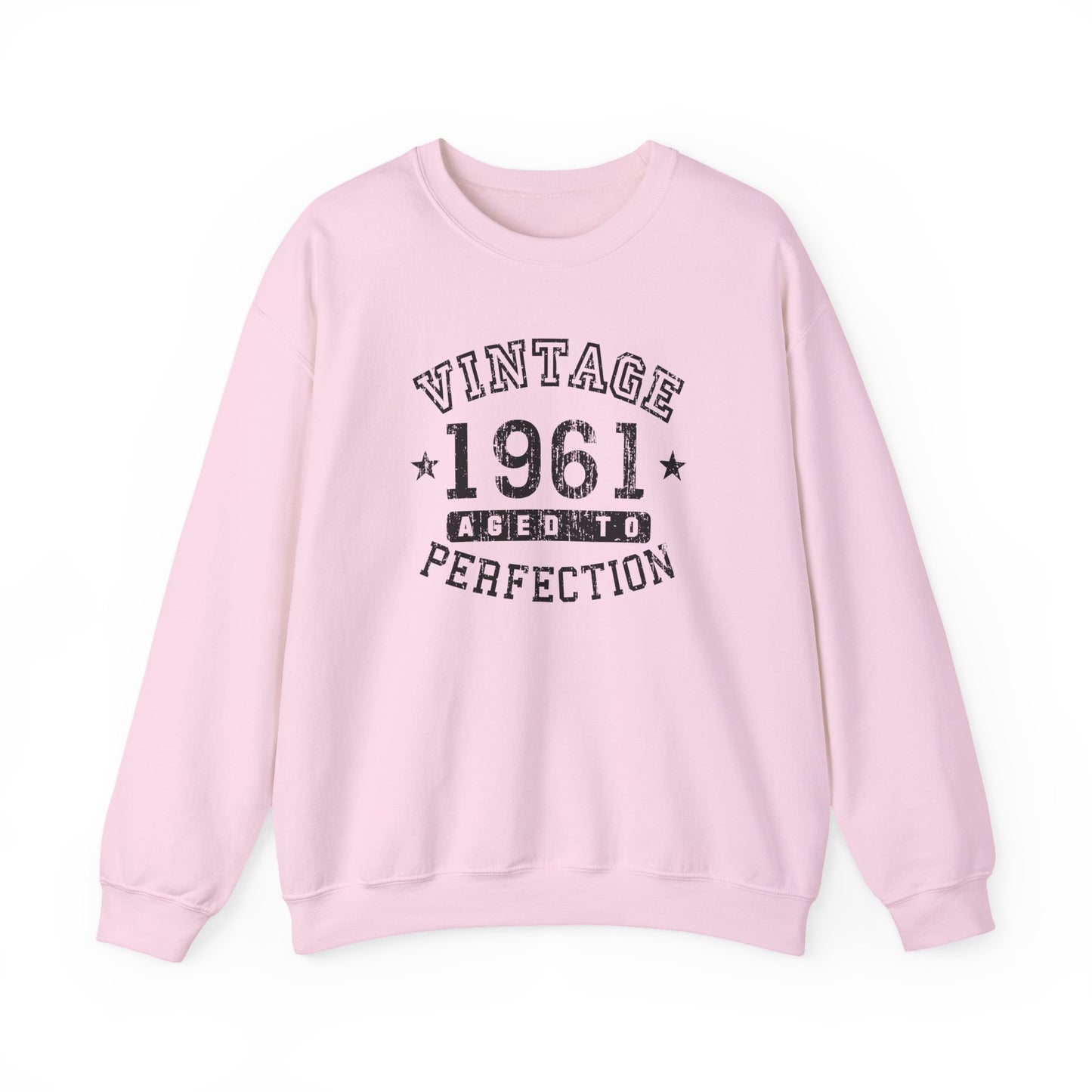 60th Birthday Vintage Birth Year 1961 Crewneck Sweatshirt by TOOLOUD