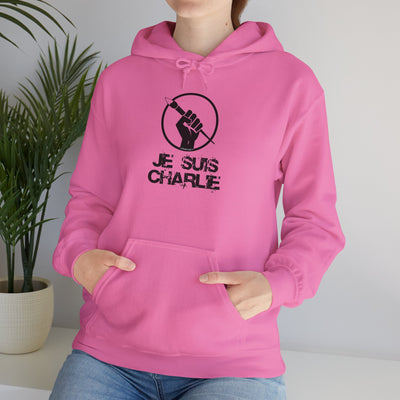 TOOLOUD Je Suis Charlie Hooded Unisex Sweatshirt