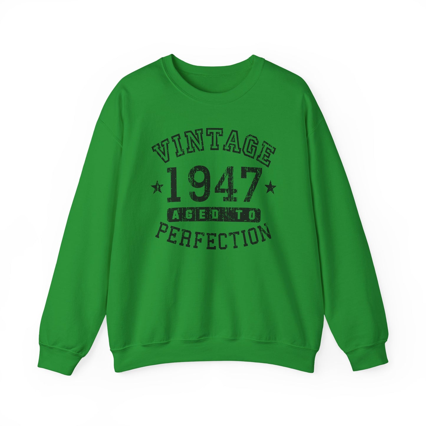 1947 - Vintage Birth Year Sweatshirt Adults Unisex by TOOLOUD